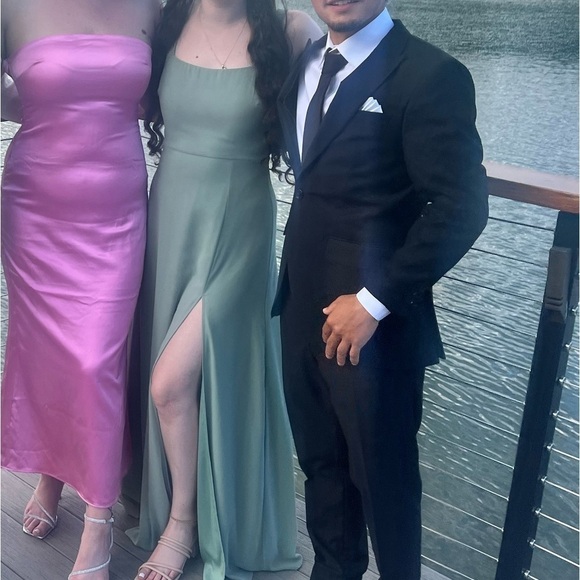 Lulus Sage Green Bridesmaid Dress - Picture 9 of 9